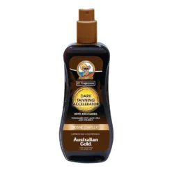 Australian Gold Dark Tanning Accelerator With Bronzers Spray Gel 237ml