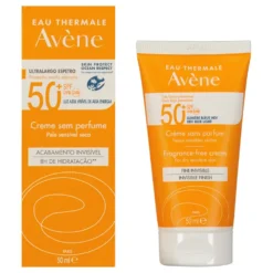 Avène Sol Sin Perfume SPF50 50ml Facial Sunscreen