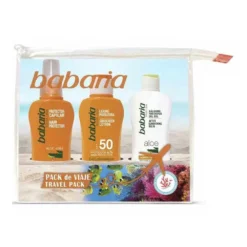 Hair Protector Aloe Vera 100ml+Sunscreen Lotion SPF50 100ml+After Sun Balm Aloe 100ml Travel Pack